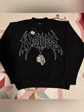 NWT Darc Sport Loyalty V4 London Crewneck Black Size Medium